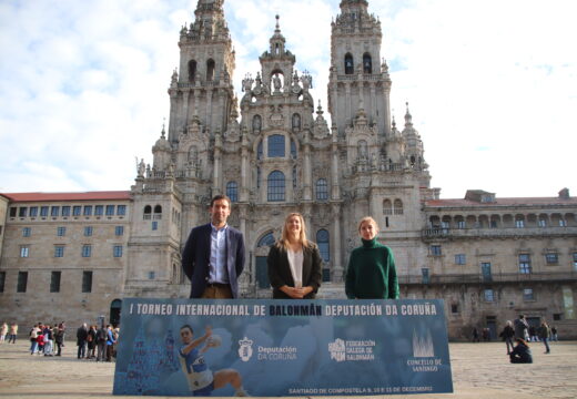 Santiago acollerá o I Torneo Internacional de Balonmán Deputación da Coruña do 9 ao 11 de decembro